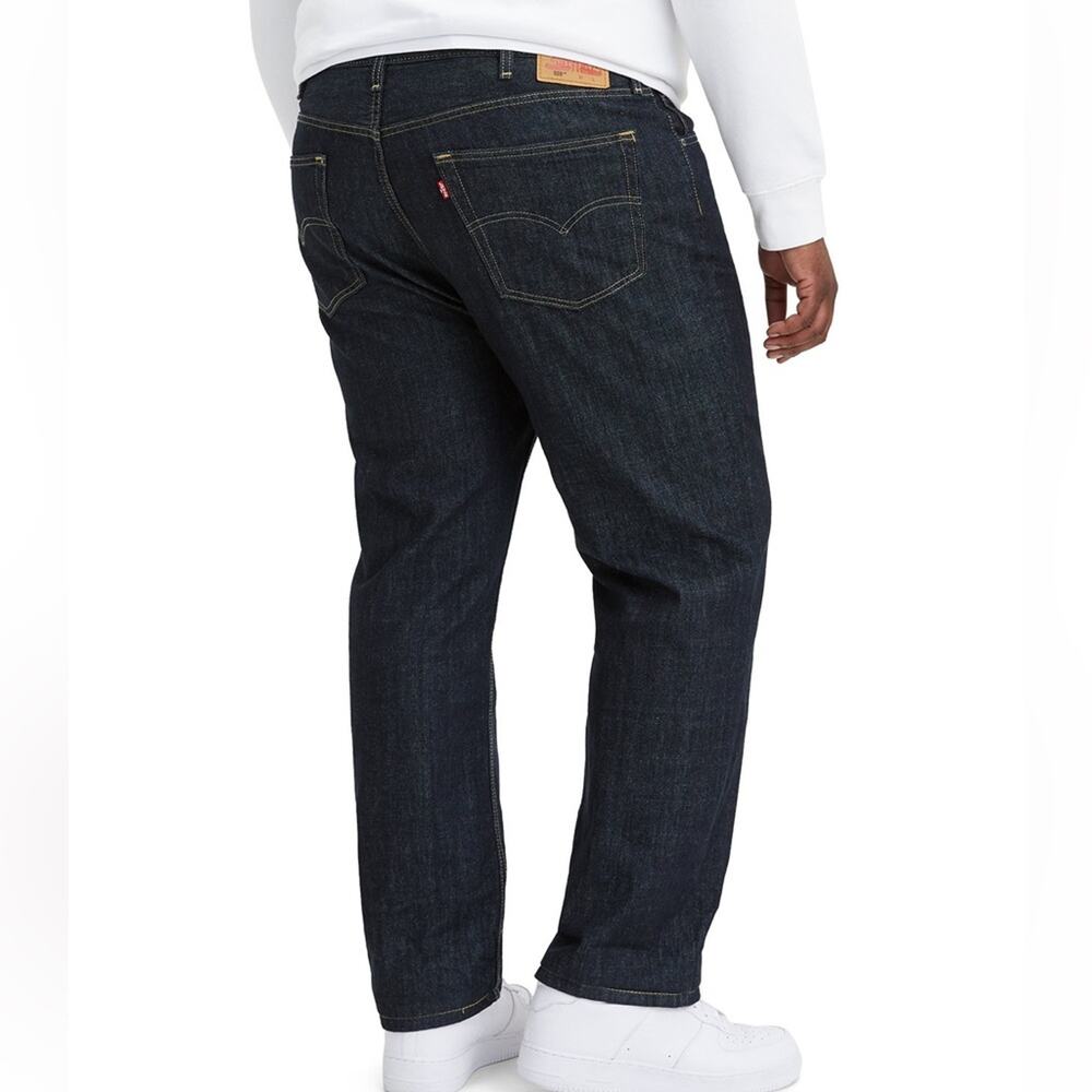 NEW Levi’s Men’s 559 Relaxed Straight Fit Jeans Big & Tall Dark Wash Size 42/36